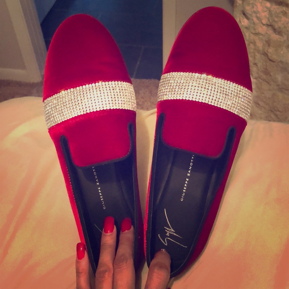 Giuseppe zanotti authentic “Dalila” slip/loafer